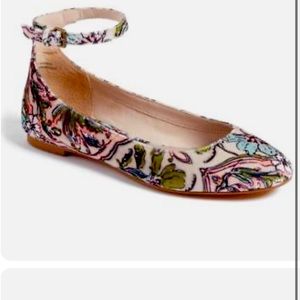NWT Treasure & Bond Jules Ankle Strap Ballet Flat
